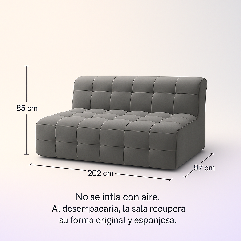 Sofá velvet Pop
