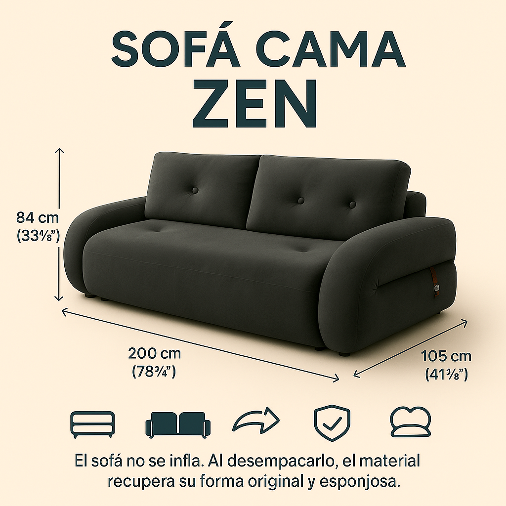 Sofá Cama Zen Pop