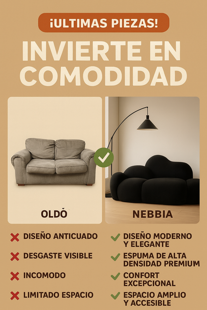 Sofá nebbia®️