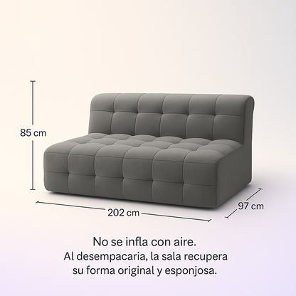 Sofá velvet Pop