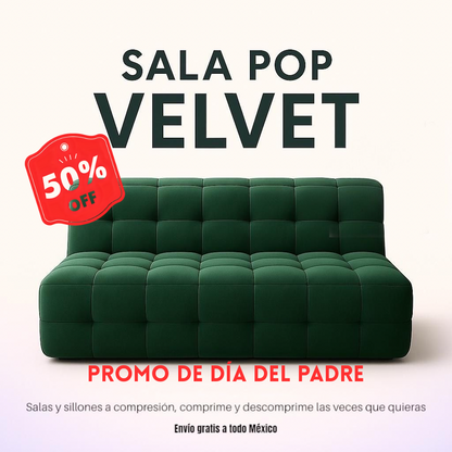 Sofá velvet Pop